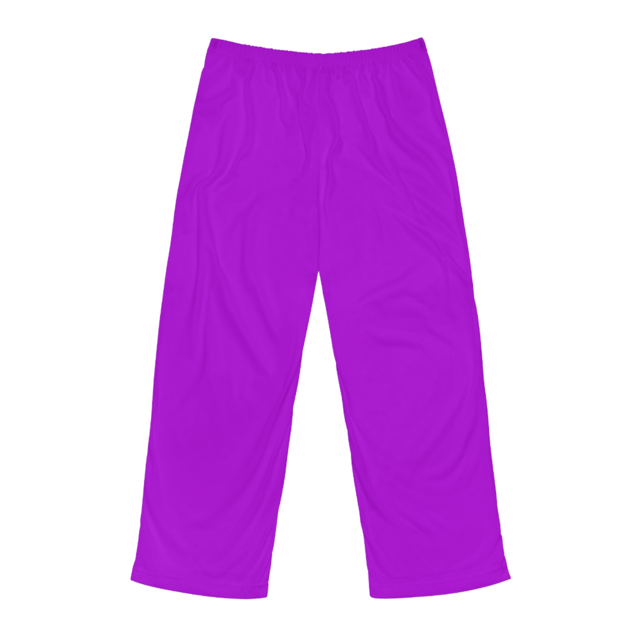 Men's Purple Pajama Pants with Ahgwenya Logo — Cozy Lounge Sleepwear