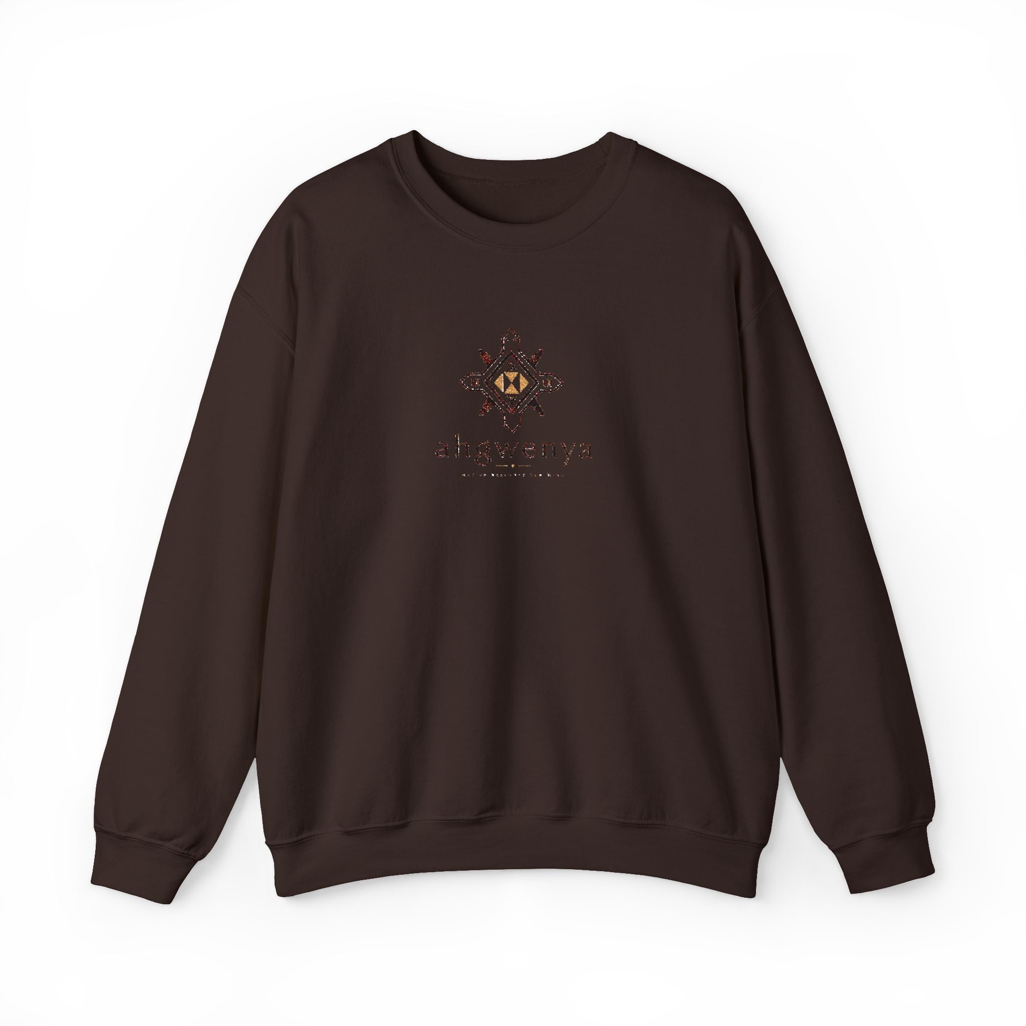 Crewneck Sweatshirt — Ahgwenya Floral Logo Pullover