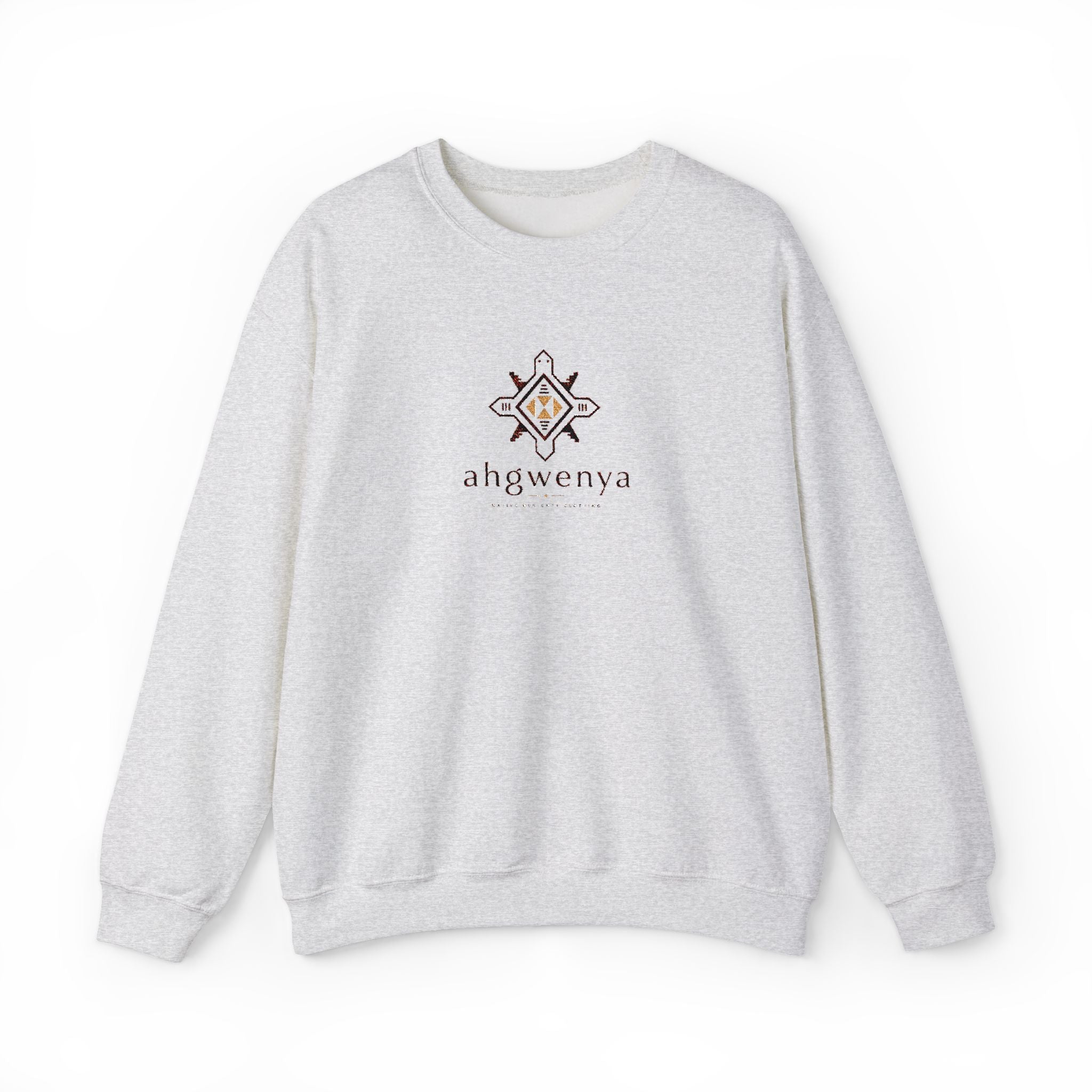 Crewneck Sweatshirt — Ahgwenya Floral Logo Pullover