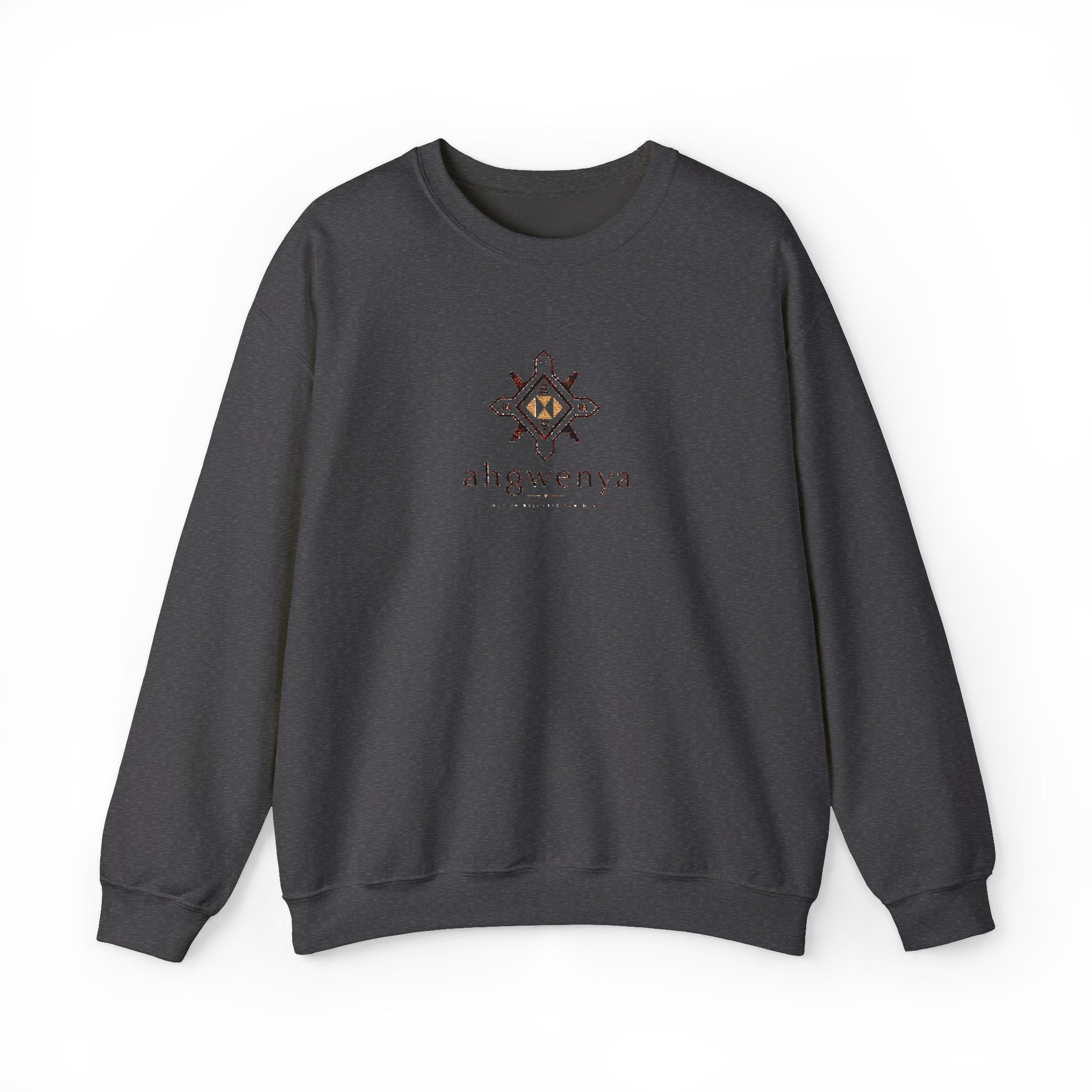 Crewneck Sweatshirt — Ahgwenya Floral Logo Pullover