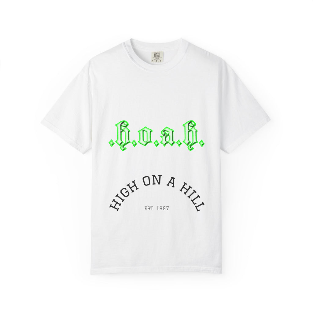 HOAH Neon Green Gothic T-Shirt