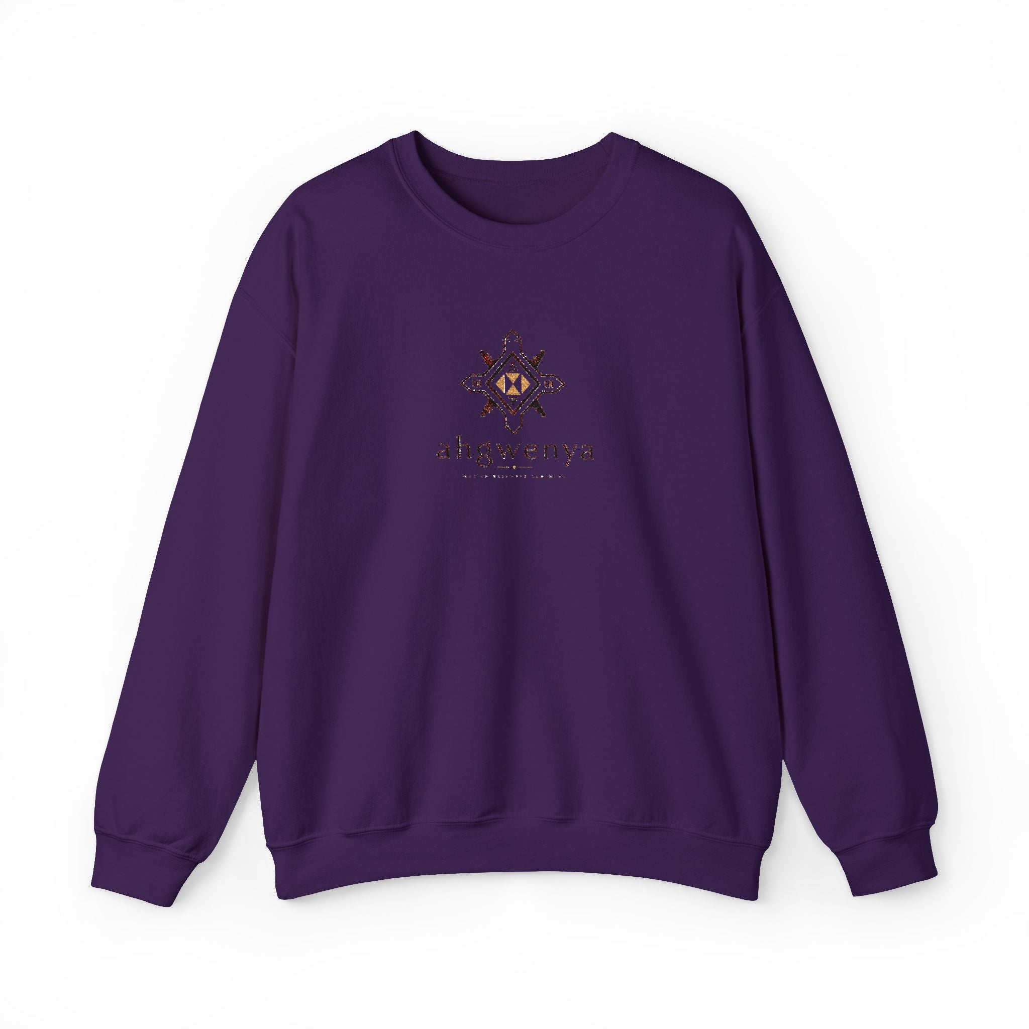 Crewneck Sweatshirt — Ahgwenya Floral Logo Pullover